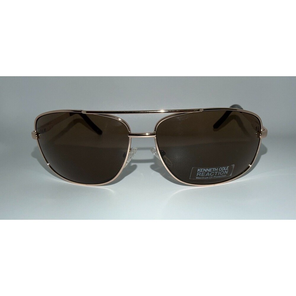 kenneth Cole Reaction KC 1076 772 Gold tone avaiator sunglasses